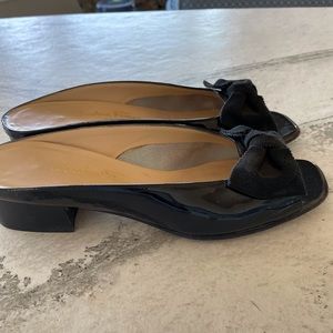 Salvatore Ferragamo Black Patent shoes 6